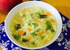 胡蘿蔔蛋花湯 胡蘿蔔蛋花湯