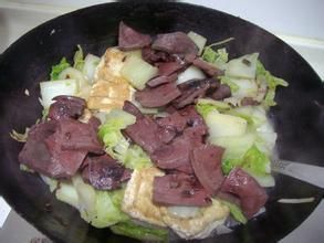 紅白豆腐燴白菜 紅白豆腐燴白菜