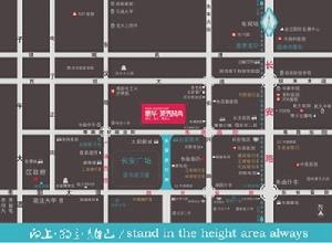 泰華世紀新城區點陣圖