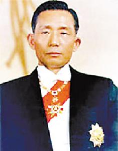 前總統朴正熙被列入