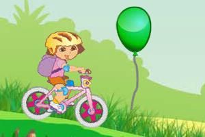 朵拉騎腳踏車 朵拉騎腳踏車