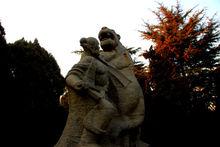 沂嶺李逵殺虎雕像