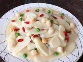 山藥炒扇貝 山藥炒扇貝