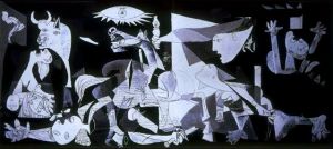 （圖）畢卡索油畫《格爾尼卡》