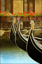 貢多拉尖尖的船角