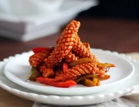 拌魷魚花 拌魷魚花