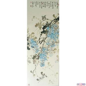 王立國作品 紫藤-夏