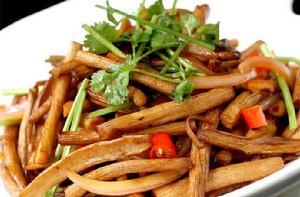 京蔥炒豆耳 京蔥炒豆耳