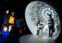 世博太空家園館 太空種子培育出的鮮花展區