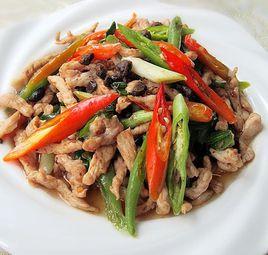 雙椒炒肉絲 雙椒炒肉絲