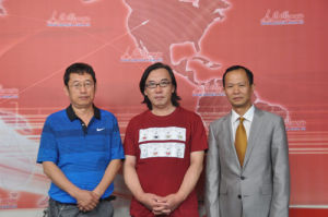 北京吉利大學三大學院院長談人才培養，陸濤（中）