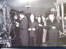 56年訪蘇, 龍右側第一人為知名報人王芸生