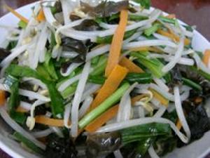 清炒四色菜 清炒四色菜