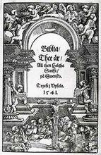 1541年版本的古斯塔夫·瓦薩聖經的封面