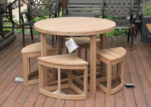 環保木桌椅