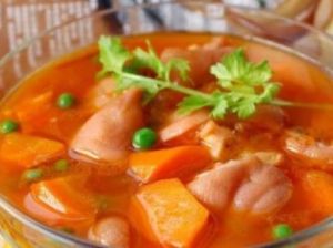 茄汁燴豬手 茄汁燴豬手