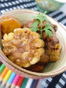 玉米燒雞架 玉米燒雞架