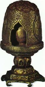 鎏金舍利瓶 鎏金舍利瓶