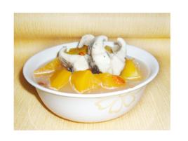 木瓜煲生魚湯 木瓜煲生魚湯