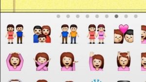 iOS 6表情符號（Emoji）中出現男、女同性戀圖示