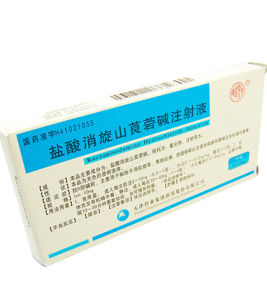 鹽酸消旋山莨菪鹼注射液 鹽酸消旋山莨菪鹼注射液