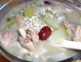 冬瓜薏米煲老鴨湯 冬瓜薏米煲老鴨湯