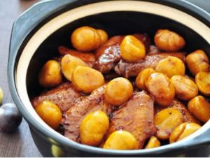 雞翅炒板栗 雞翅炒板栗