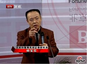 楊寶忠在金融國際博覽會上發言