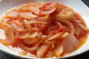 洋蔥炒西紅柿 洋蔥炒西紅柿