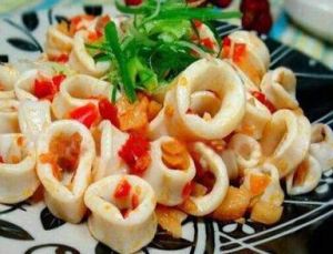 剁椒涼拌魷魚圈 剁椒涼拌魷魚圈