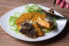 英式三文魚餅 英式三文魚餅