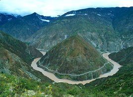 金沙江大拐彎 金沙江大拐彎