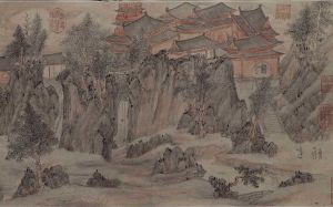 明代文伯仁雲岩佳勝圖卷 明代文伯仁雲岩佳勝圖卷