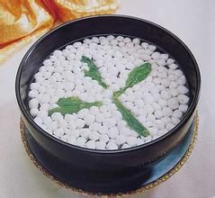 清湯珍珠豆腐 清湯珍珠豆腐