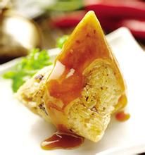 香菇雞腿蛋黃粽子 香菇雞腿蛋黃粽子