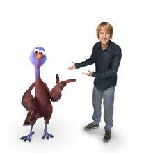 原版配音：歐文·威爾遜配瑞基