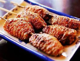 烤魚串 烤魚串
