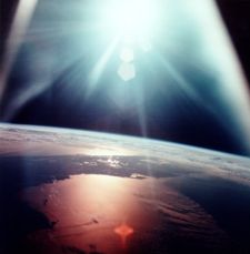 （圖）阿波羅拍攝的地球（佛羅里達州）（NASA）