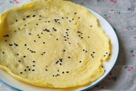 芝麻蛋餅 芝麻蛋餅