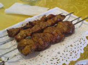 煎豬腰子串 煎豬腰子串