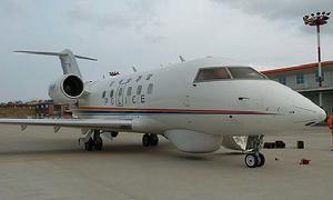 韓國海警的龐巴迪CL-604巡邏機