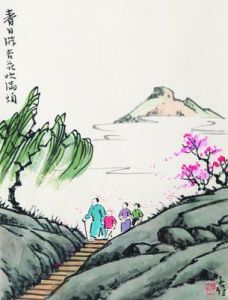 春日游北園寄韓侍郎 春日游北園寄韓侍郎