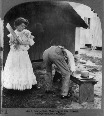 維多利亞時代的男女關係: 情侶約會被老頭偷窺!