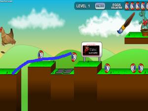 畫線接雞蛋 畫線接雞蛋