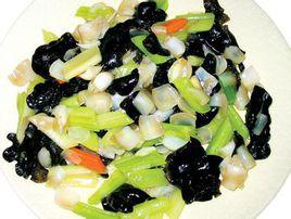 黑木耳炒芹菜 黑木耳炒芹菜