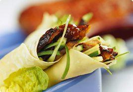 烤鴨卷餅 烤鴨卷餅