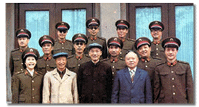 在京的部分歷屆團領導合影（1986.5）