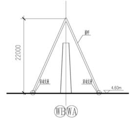 人字拔桿 人字拔桿