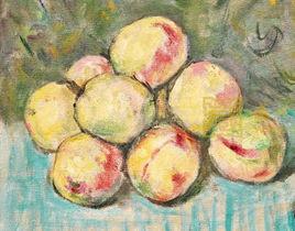 胡善餘桃子圖 胡善餘桃子圖