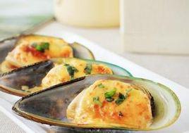 焗青口貝 焗青口貝